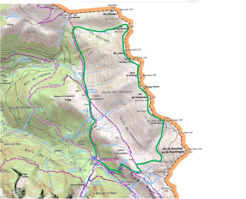carte campsaur