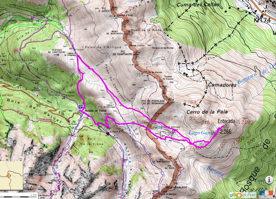 carte entecade