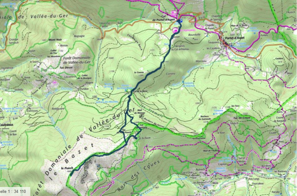carte puech